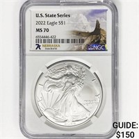 2022 American Silver Eagle NGC MS70