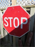 Stop sign 4' sq