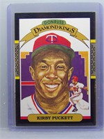1987 Leaf Kirby Puckett Diamond Kings