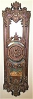 Ornate Carved Mirrored Back Plaque