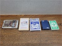 5 Various Decks of Cards