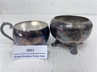 Silver Cup and Decor