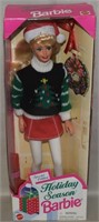 Mattel Barbie Doll Sealed Box Holiday Season