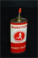 Marathon Ohio Oil 4oz Handy Oiler Can / Lead Spout