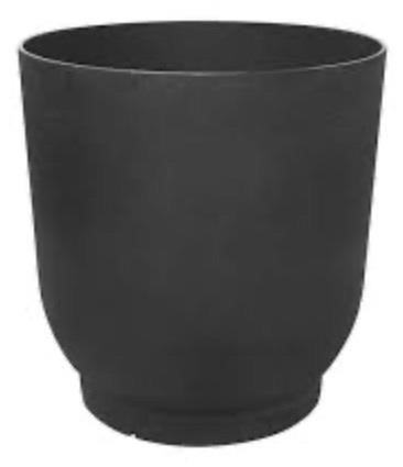 20 in. x 21 in. Slate Rubber Floor Planter