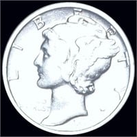1937-S Mercury Silver Dime CLOSELY UNCIRCULATED