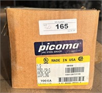 NIB Picoma 1/2" Galvanized Conduit Coupling (100)