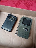small radio and tv