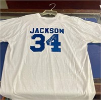 Vincent “Bo” Jackson Authentic Signed Tshirt
