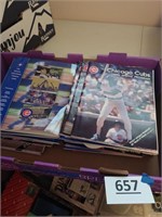 Lot of Chicago Cubs programs