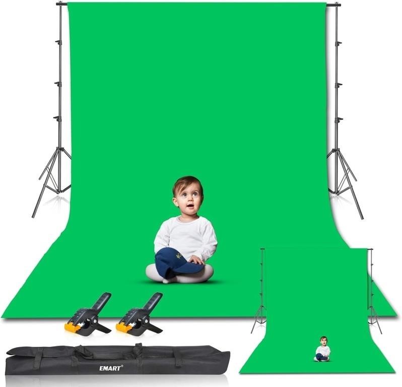 EMART Photo Video Studio 8.5 x 10ft Green Screen t