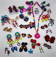 Colorful Fashion Jewelry - Plastic, Lucite ++