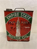 Empire State Motor Oil Can