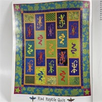 Rad Reptile Quilt Pattern Kit w/ Extra Quilt