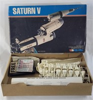 Vintage USAirfix Saturn V spaceship model kit