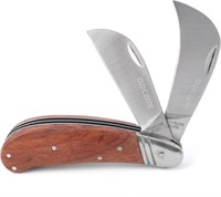 BaiCarre Pruning Knife, Double Blade Grafting