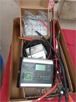 Solar panel items charge controller and brackets
