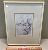 BEAUTIFUL SIGNED/TITLED FRAMED WATERCOLOR