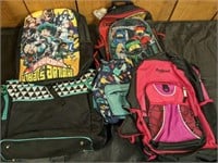 GROUP OF BOOK BAGS