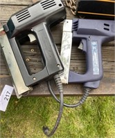 2 Electric Staple Guns