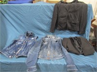 4 Mens Jackets 2 Are Small