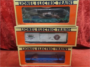 (3)Lionel New cars.