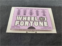 Wheel of Fortune Game Promotion 1989