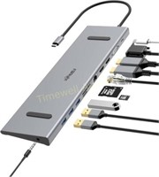 USB C Docking Station Dual Monitor  USB-C Hub