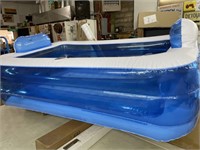 3 ring inflatable pool - approx 3x5ft 16in tall