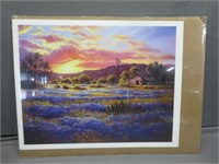 Sunset on the Farm Print 11x14"