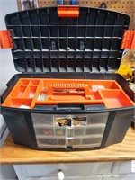 Two Zag Brand Tool Boxes With Contents