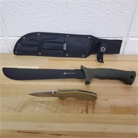 Ozark Trail Machete & Camillus Knife
