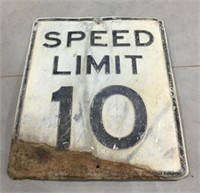 Speed limit sign-24x30 in