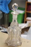 Rare Amethyst Clear Decanter