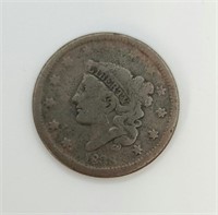 1838 MATRON HEAD LARGE CENT