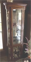 GLASS FRONT CURIO CABINET- FEATURES