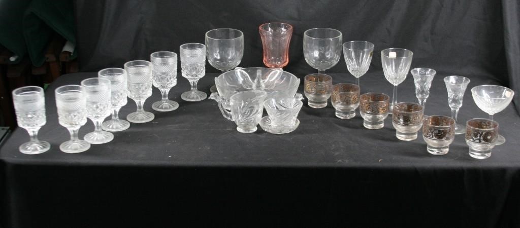 Collection of Glassware