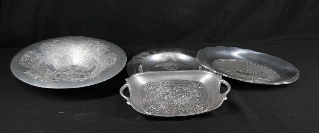 Aluminum Commemorative Plates