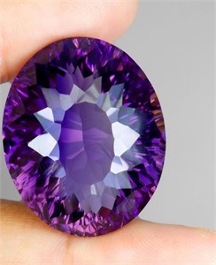 Natural Purple Amethyst  36.97 ct - VVS