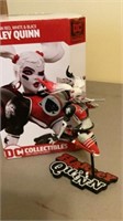 Harley Quinn Red, White & Black Statue by Babs