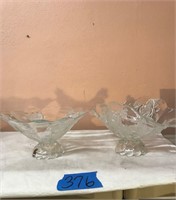 Matching Rose Pattern Bowl and Center Piece