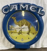 (HI) Camel Wall Clock 17.5x15.5