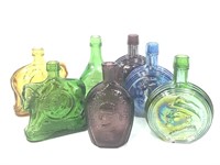 7 U.S. President Glass Bottles
