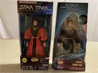 Two Star Trek Collector Series Figures
