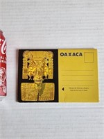 vintage 70s mexican Oaxaca postcard booklet