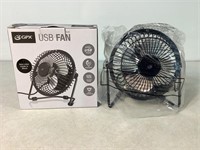 USB Powered Fan By GPX, 6in Round