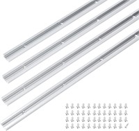 48 Aluminum T-Track 4 Pack