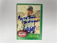 Autograph COA Star Wars Trading Card