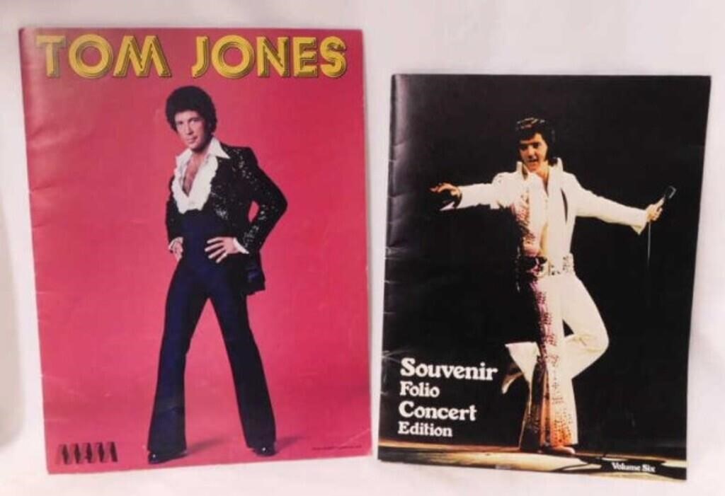 1970's Elvis Presley souvenir convert program