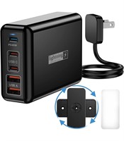 Fast Charger USB C 100W, 5 Ports Charging